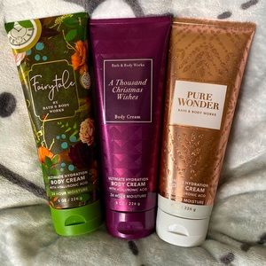 Bath & Body Works Fall Fragrance Ultimate Hydration Body Cream Set